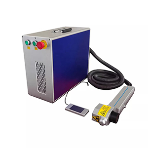 Portable laser cleaning machine for rust removal 